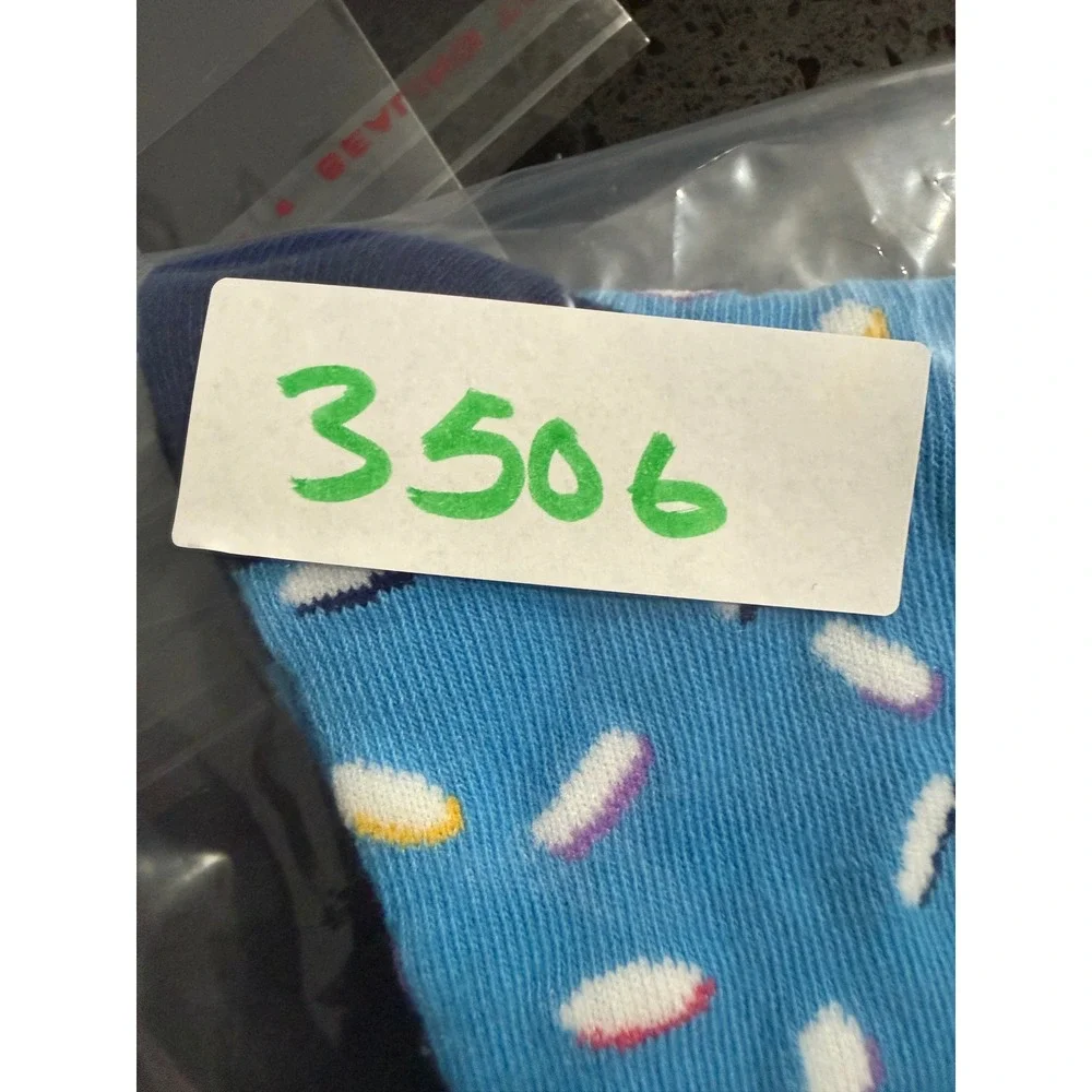 Kelloggs Rice Krispies Blue Novelty Crew Socks Adult‎ Shoe Size 6-13 CURIC01RICE